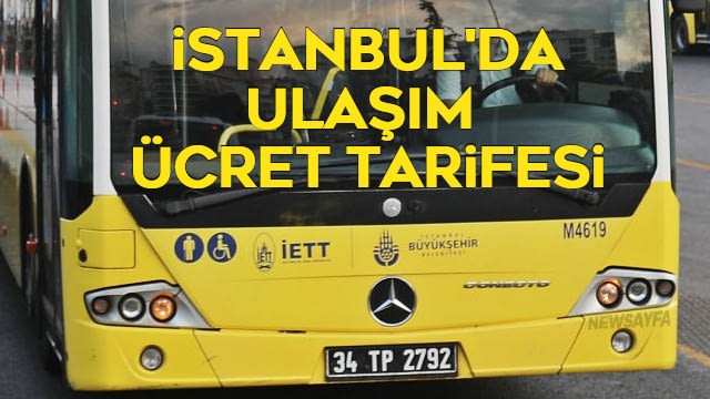 İstanbul'da şehir içi toplu ulaşım zamlandı!